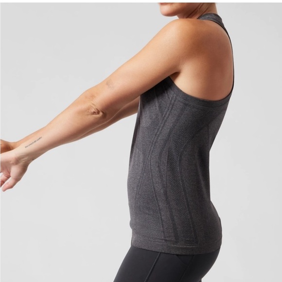 Athleta Momentum Seamless Heather Tank Size Large - Picture 3 of 9